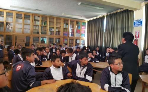 Hablar es Prevenir mantiene actividades con estudiantes de Quito